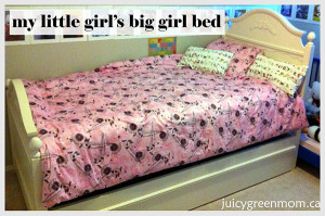 My Little Girl’s “Big-Girl” Non-Toxic Bed