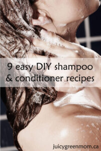 9 easy DIY shampoo & conditioner recipes