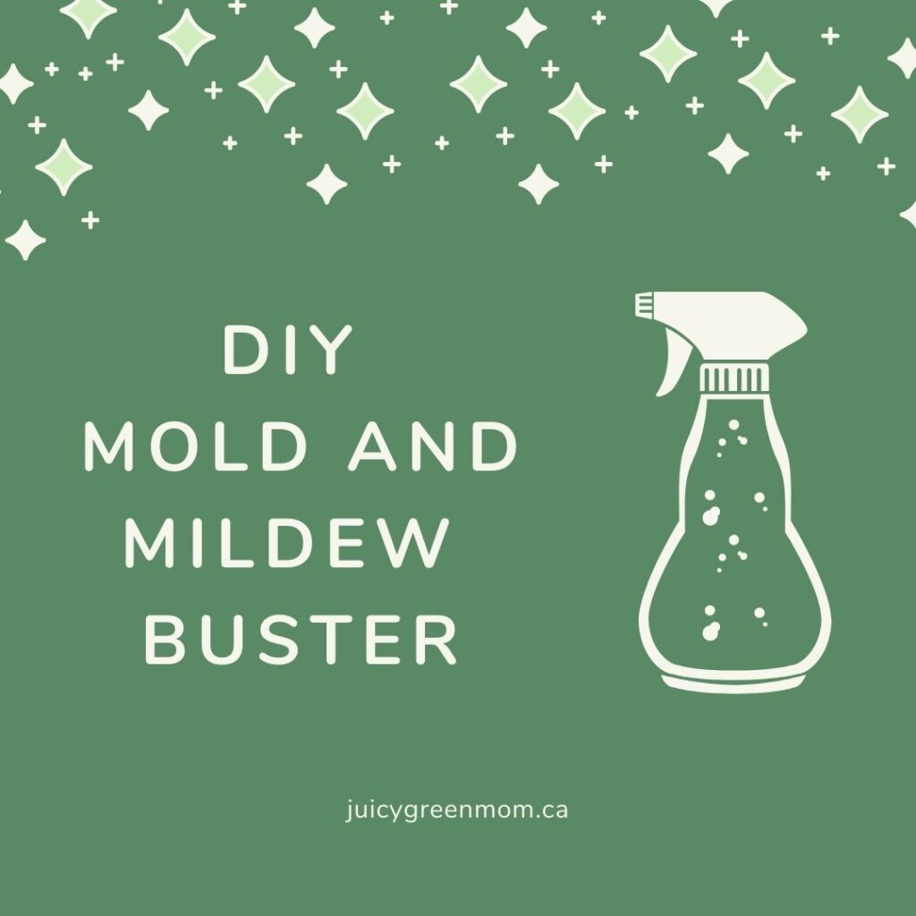 DIY Mold and mildew buster juicygreenmom