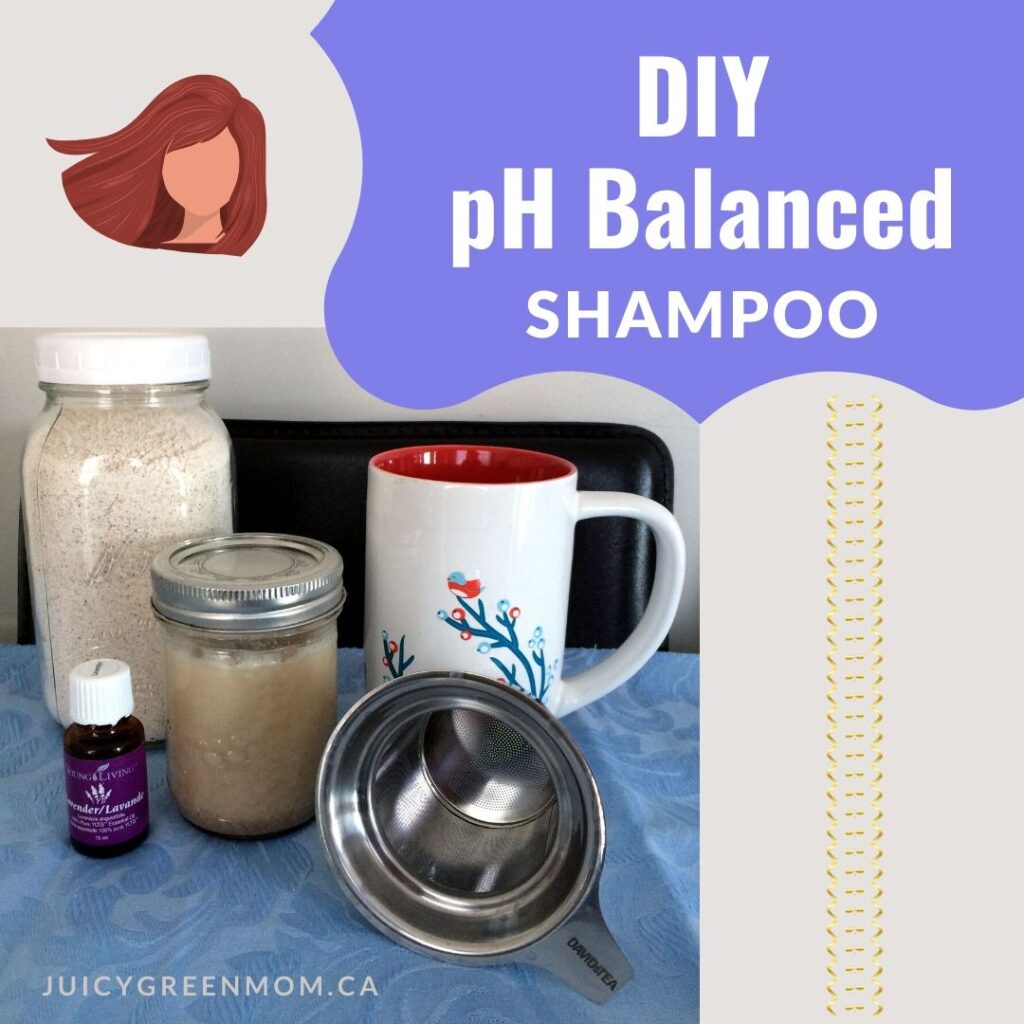 diy ph balanced shampoo juicygreenmom