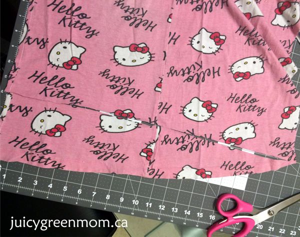 cut fabric unpaper towels juicygreenmom