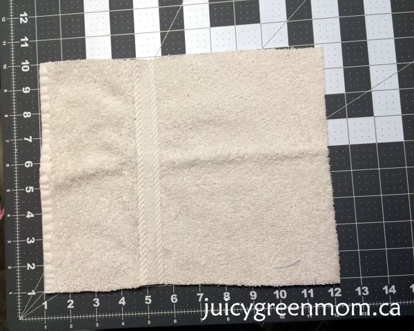 cut towel juicygreenmom