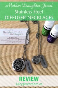 Mother Daughter Jewel REVIEW: Stainless Steel Diffuser Necklaces
