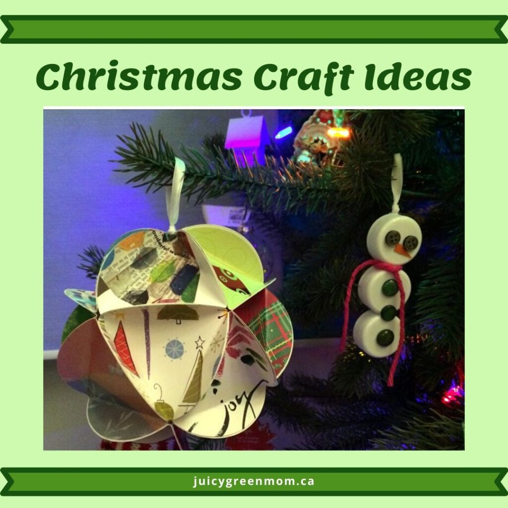 Christmas Craft Ideas juicygreenmom