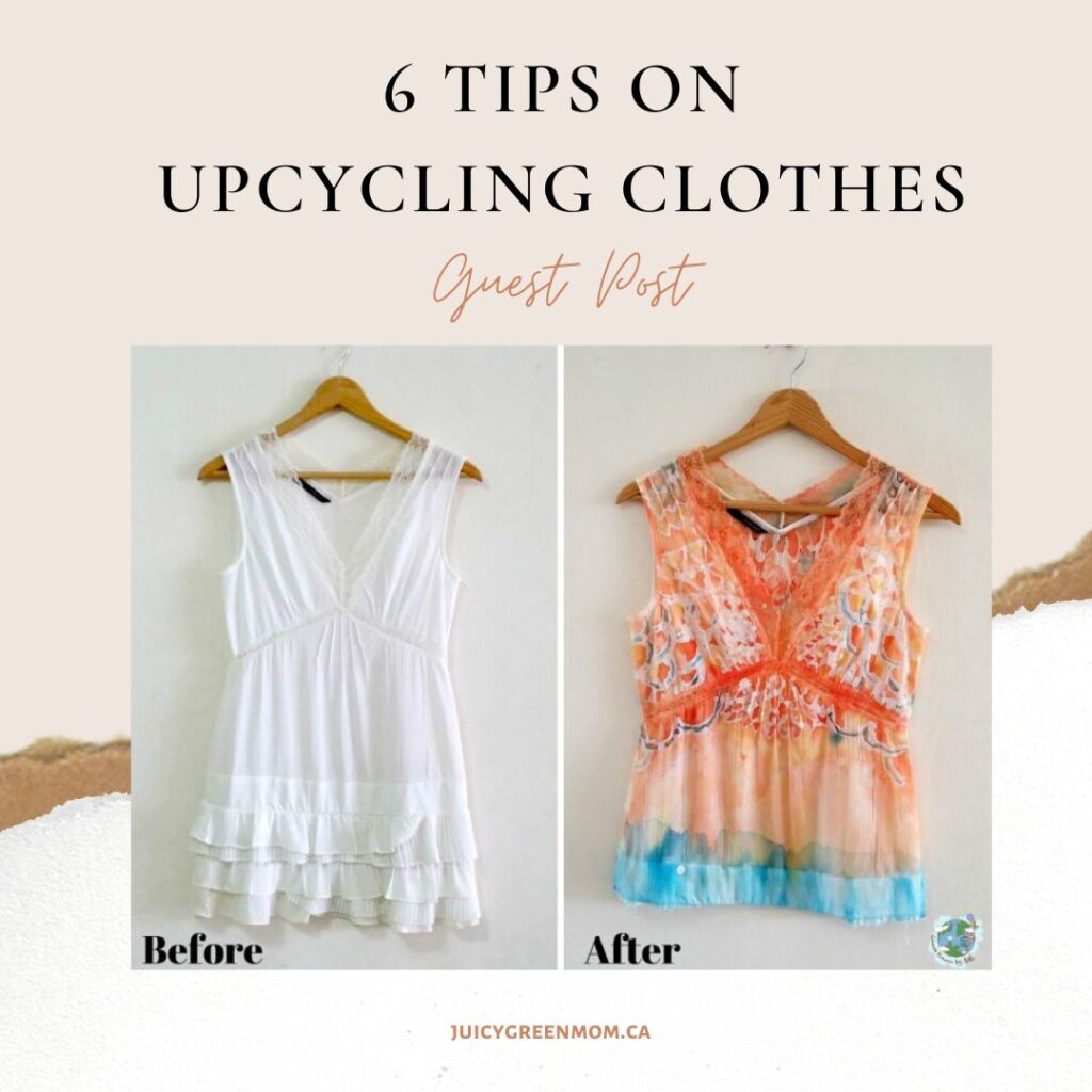 6 tips on upcycling clothes guest post juicygreenmom