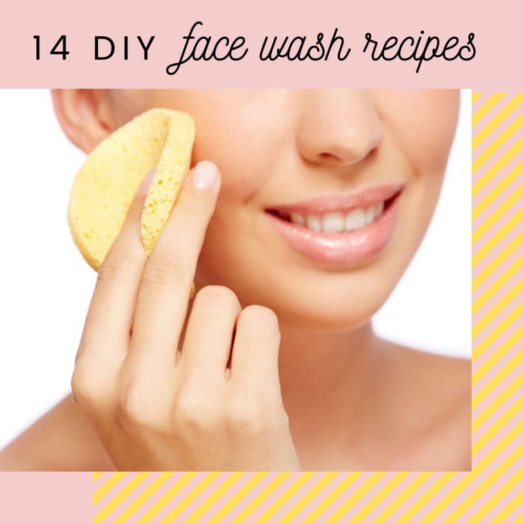 14 DIY face wash recipes juicygreenmom