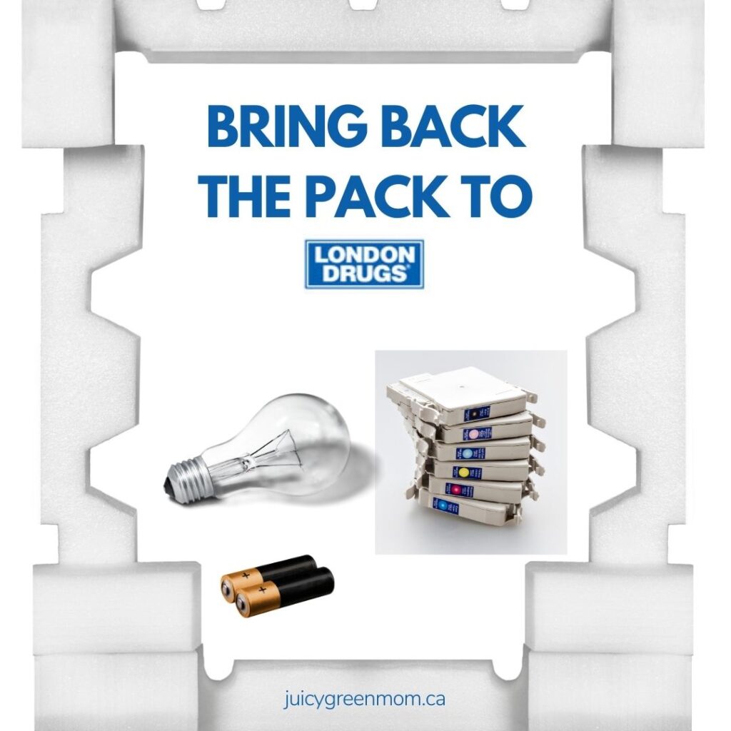 Bring Back the Pack to London Drugs juicygreenmom