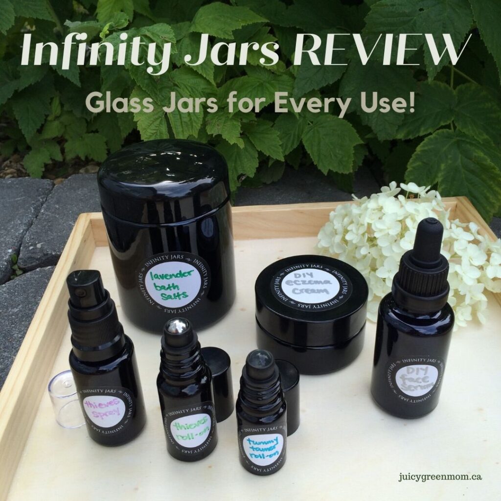 Infinity Jars REVIEW glass jars for every use juicygreenmom
