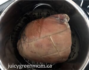 instant pot organic roast ham recipe raw ham juicygreenmom