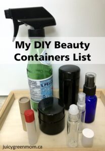 my diy beauty containers list juicygreenmom