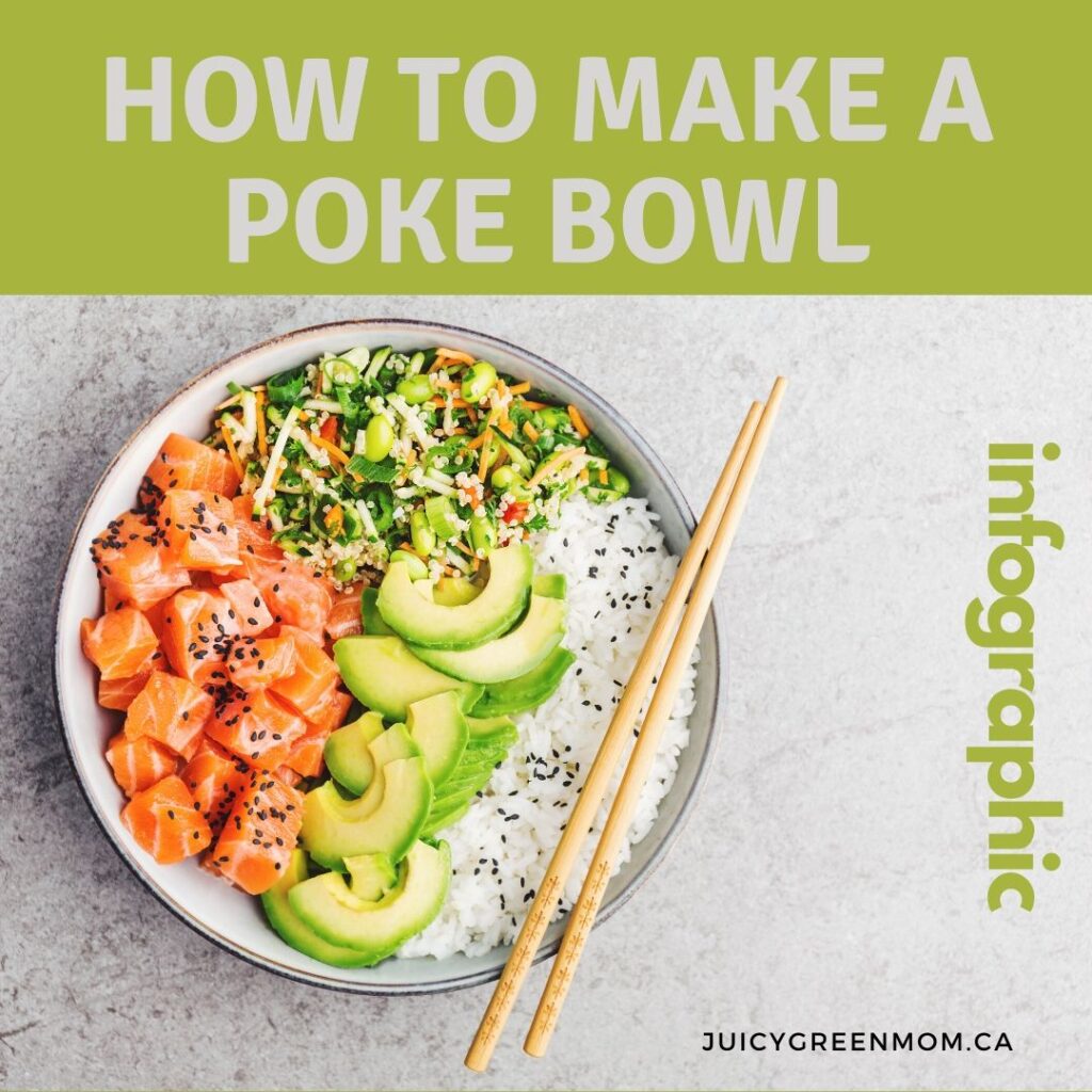 how to make a poke bowl juicygreenmom IG