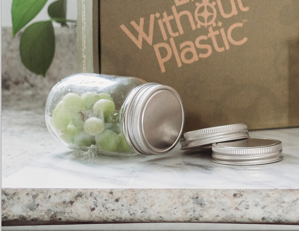 life without plastic mason jar lids