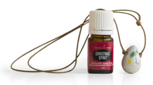 young living essential oils christmas spirit with diffuser necklace