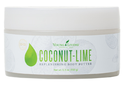 young living coconut lime body butter