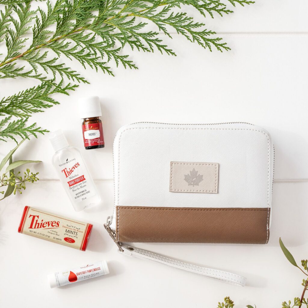 young living thieves on the go purse pack