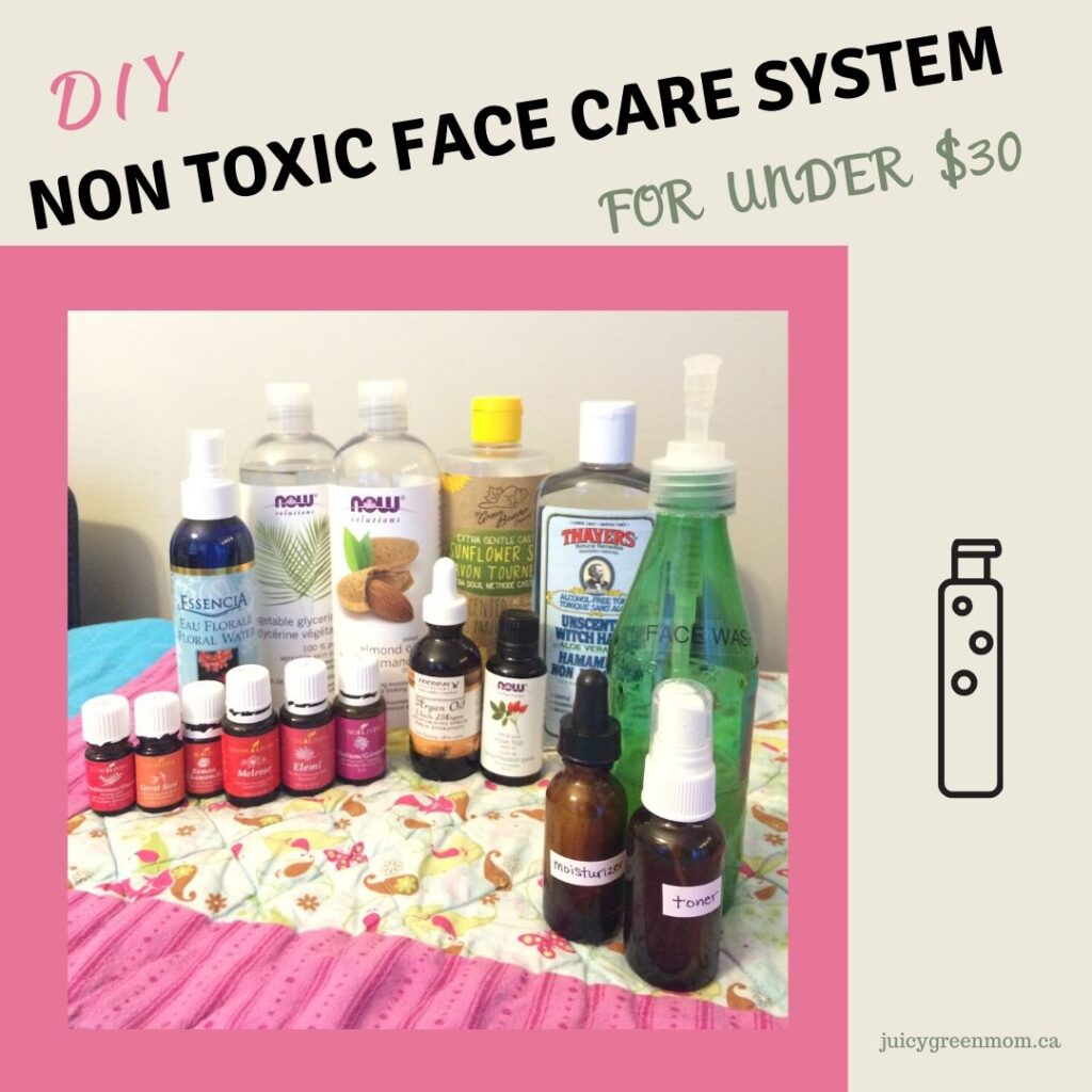 diy non toxic face care system for under 30 juicygreenmom