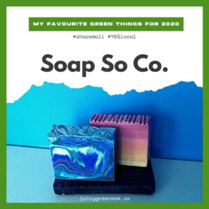 my favourite green things for 2020 Soap So Co juicygreenmom