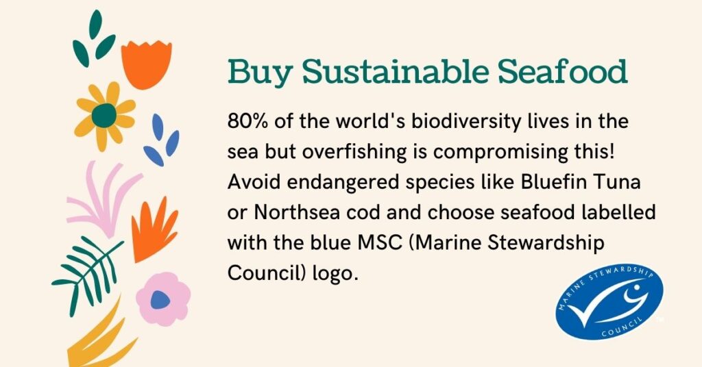 buy sustainable seafood biodiversity juicygreenmom