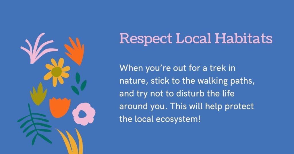 respect local habitats biodiversity juicygreenmom
