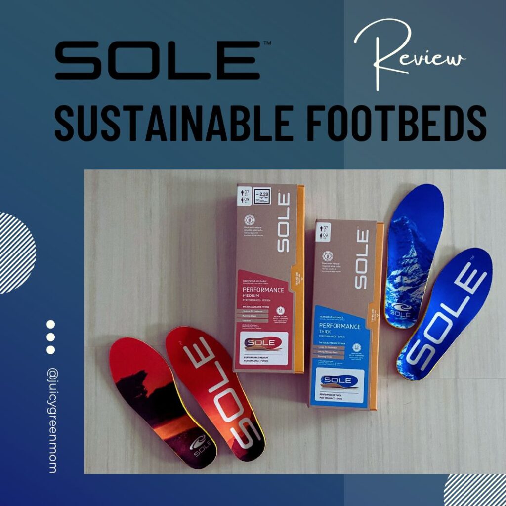 sole sustainable footbeds review juicygreenmom