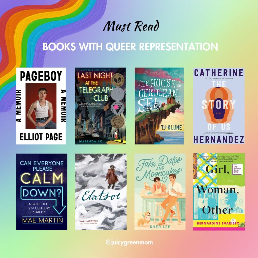 must read books with queer representation juicygreenmom